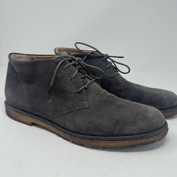VINCE | Lace Up Gray Suede Chukka Boots Men’s Size 10.5